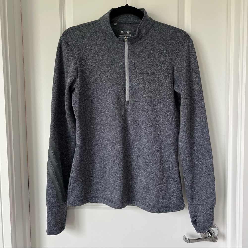 Adidas Golf Navy Quarter Zip Fleece S